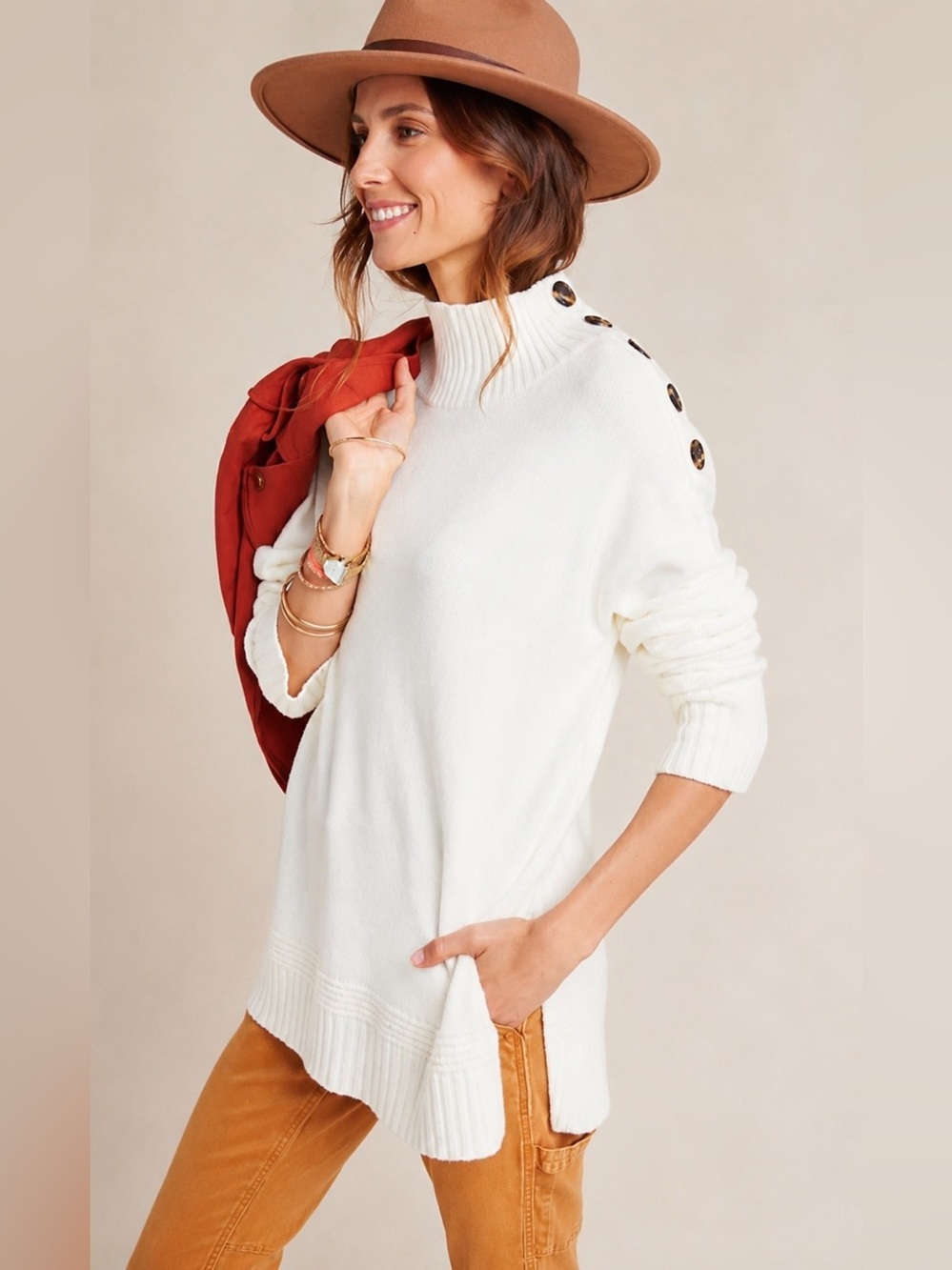 Anthropologie Margarita Sweater Ivory Quiet Luxury Coastal Grandmother S Boho